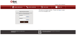 Desktop Screenshot of entmortgagelending.com